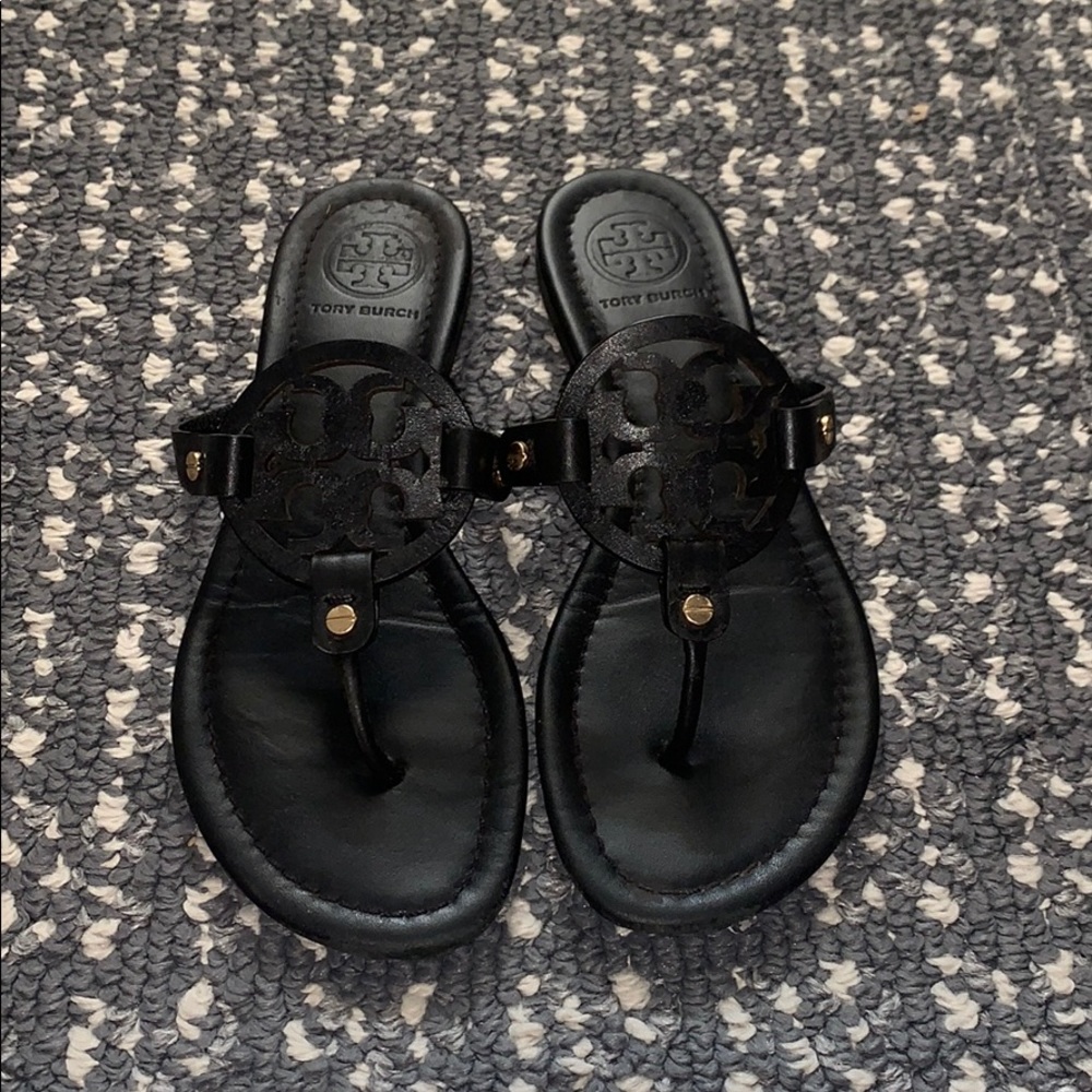 Black Tory Burch sandals
